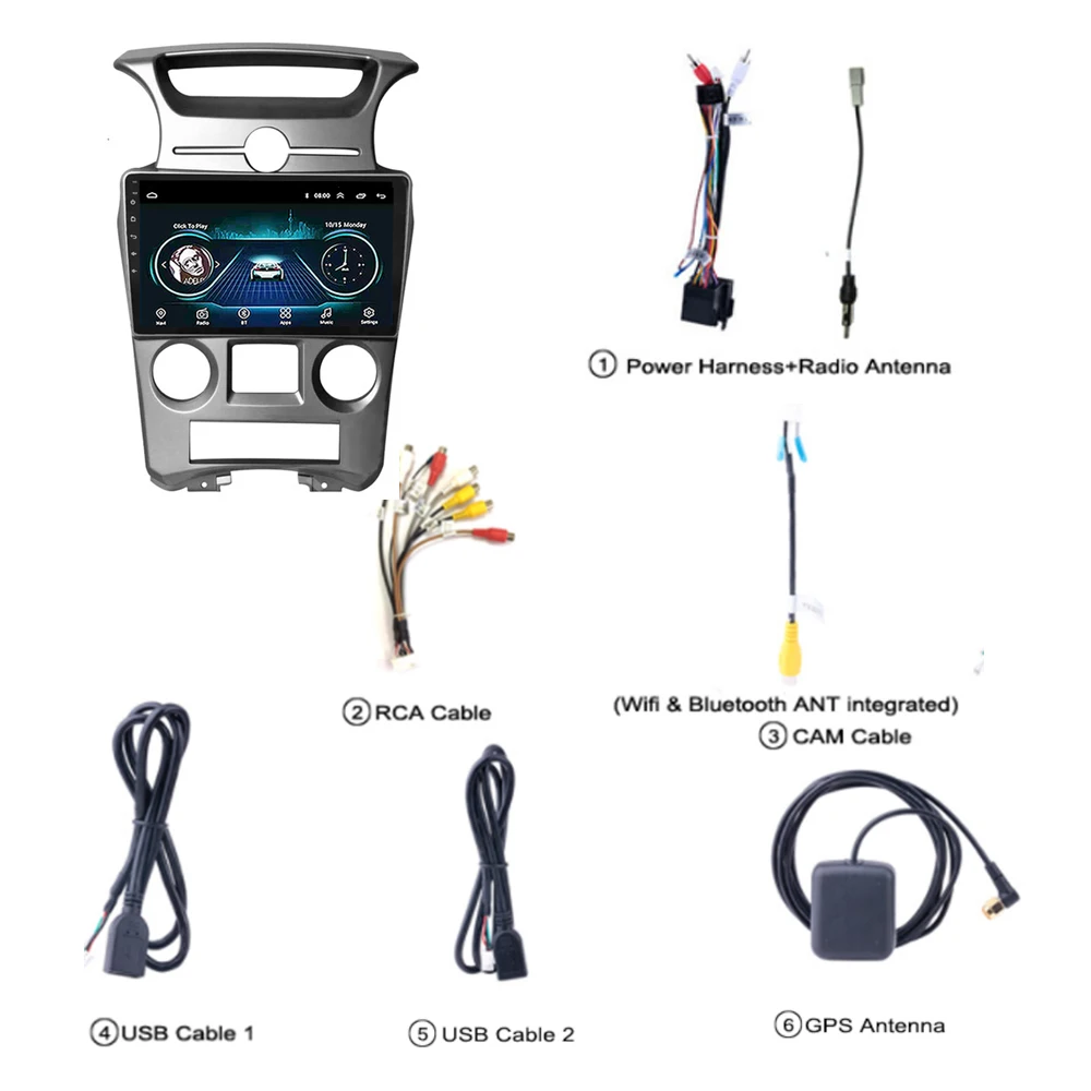 Perfect Car Radio for kia Carens 2007-2011 GPS Navigation Multimedia Player Android 8.1 HD Video auto media 1 Perfect Car Radio for kia Carens 2007-2011 GPS Navigation Multimedia Player Android 8.1 HD Video auto media 1