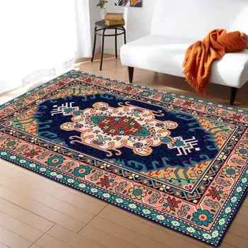 Area Rug Retro Traditional Pattern Carpet Square Mat Transitional Soft Living Dining Room Rug 1.2M*1.6M/47.24in*62.99in
Area Rug Retro Traditional Pattern Carpet Square Mat Transitional Soft Living Dining Room Rug 1.2M*1.6M/47.24in*62.99in
