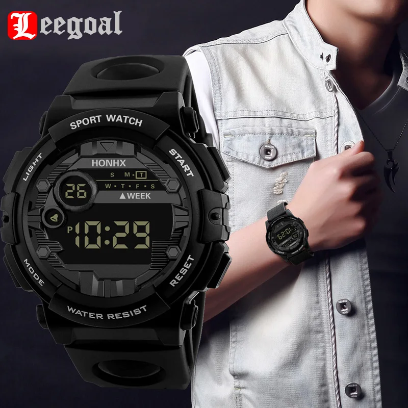 New Student LED Digital Watches Fashion Electronic Noctilucent Sport Watch Waterproof Alarm Children WristWatch Dropshipping 
New Student LED Digital Watches Fashion Electronic Noctilucent Sport Watch Waterproof Alarm Children WristWatch Dropshipping
