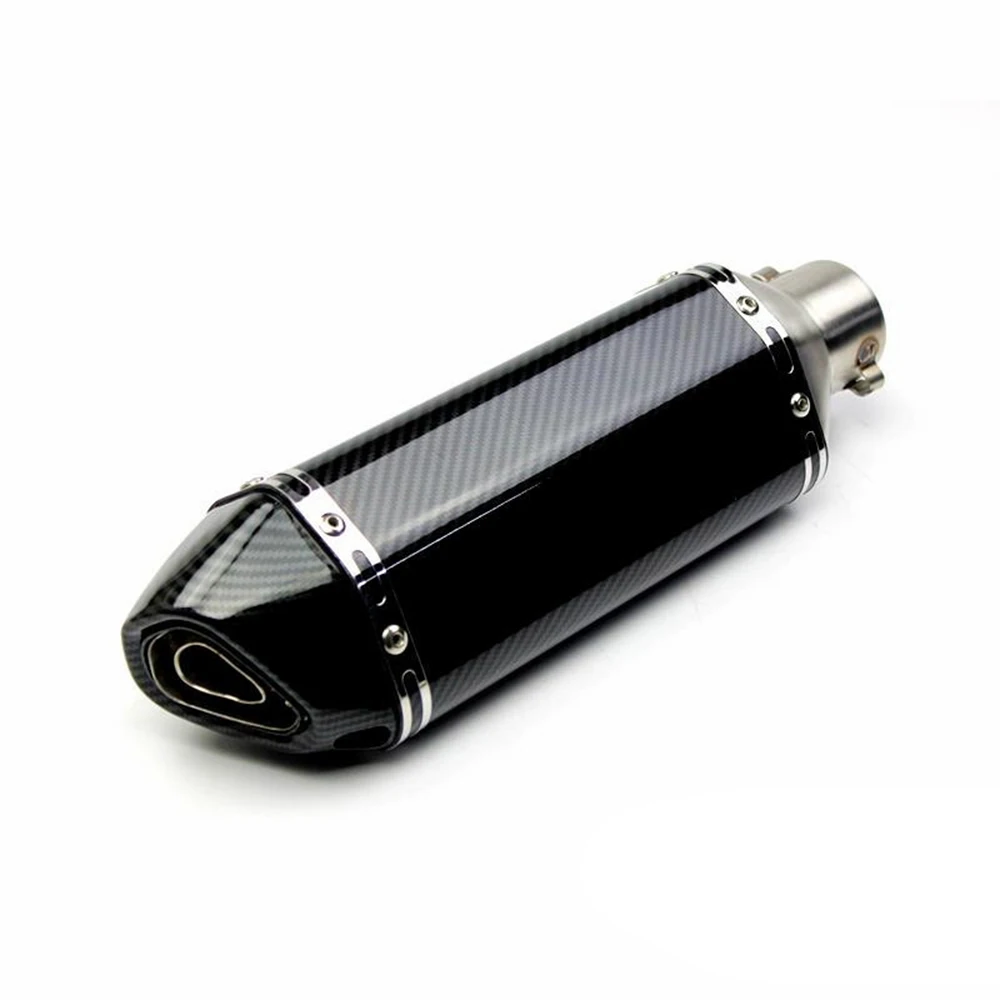 51 мм Универсальный мотоцикл Akrapovic выхлопной модифицированный глушитель труба