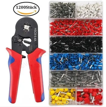 1200pcs/Box Wire Terminal Crimp Connector Insulated Uninsulated Wire End Ferrules --M25
1200pcs/Box Wire Terminal Crimp Connector Insulated Uninsulated Wire End Ferrules --M25