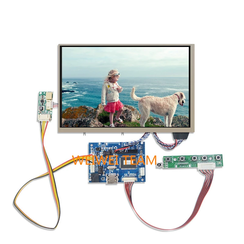 8.2 inch LCD Screen for Raspberry Pi 3 Model B + IPS TFT LCD Display 1280X800 HDMI to 40 pin lvds Controller Board BP082WX1-100
8.2 inch LCD Screen for Raspberry Pi 3 Model B + IPS TFT LCD Display 1280X800 HDMI to 40 pin lvds Controller Board BP082WX1-100