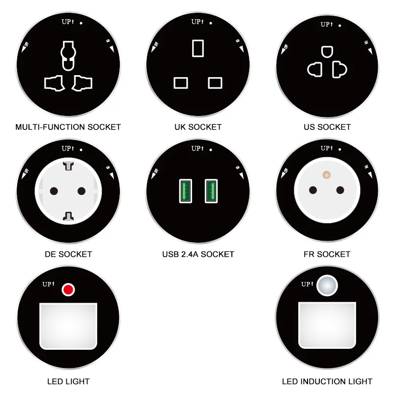 power track adapter EU European standard UK British Standard Socket Universal sockets Replaceable High-end quality
power track adapter EU European standard UK British Standard Socket Universal sockets Replaceable High-end quality