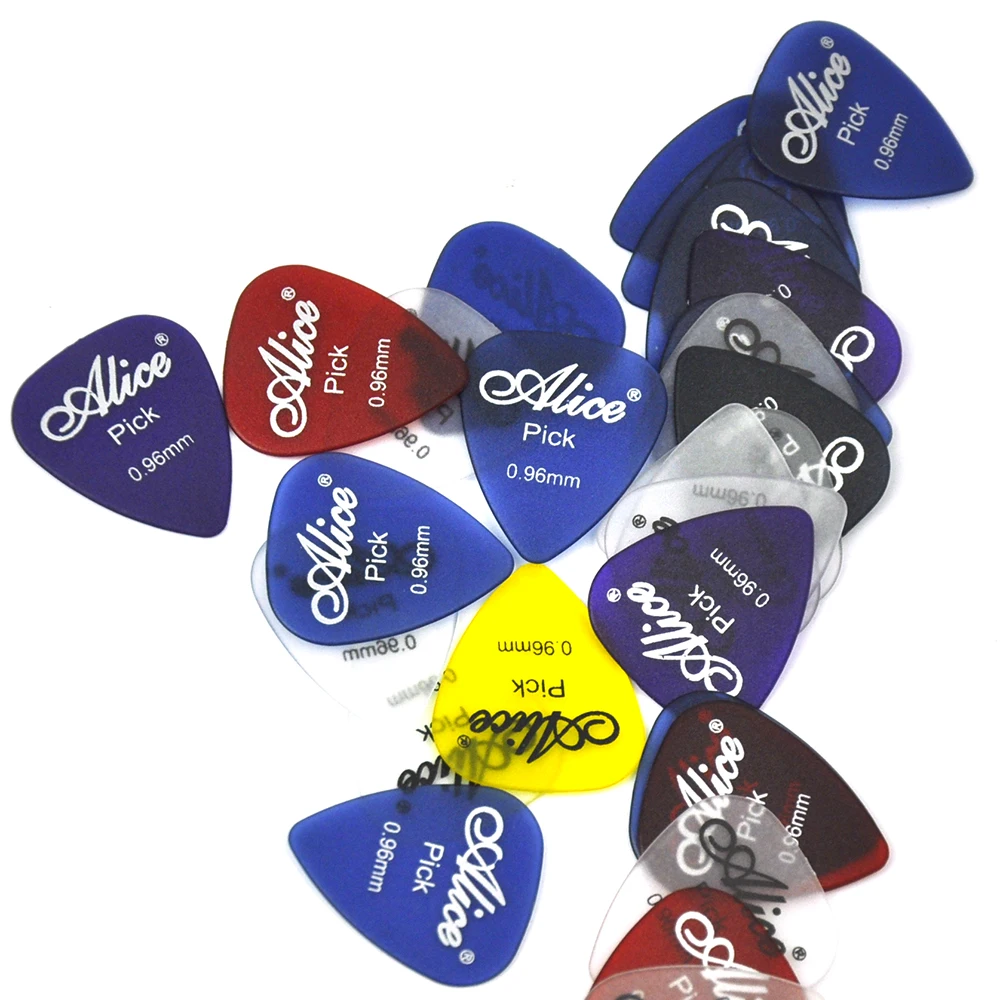 Lots of 100pcs Alice AP-I 0.96mm Heavy Transparent Matte PC Guitar Picks Mixed Colors
Lots of 100pcs Alice AP-I 0.96mm Heavy Transparent Matte PC Guitar Picks Mixed Colors
