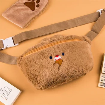 Plush Sling Chest Bag for Women 2020 Fanny Waist Pack Female Cross Body Kawaii Girls Beltbag Purse Winter Shoulder Hand Bag Gift
Plush Sling Chest Bag for Women 2020 Fanny Waist Pack Female Cross Body Kawaii Girls Beltbag Purse Winter Shoulder Hand Bag Gift