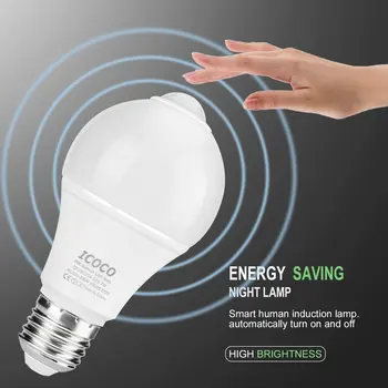 2pcs 7W PIR Motion Sensor LED Light Bulbs Cold White E26 Infrared Sensor Auto On/Off Night Lights for Garage Corridor Closet
2pcs 7W PIR Motion Sensor LED Light Bulbs Cold White E26 Infrared Sensor Auto On/Off Night Lights for Garage Corridor Closet