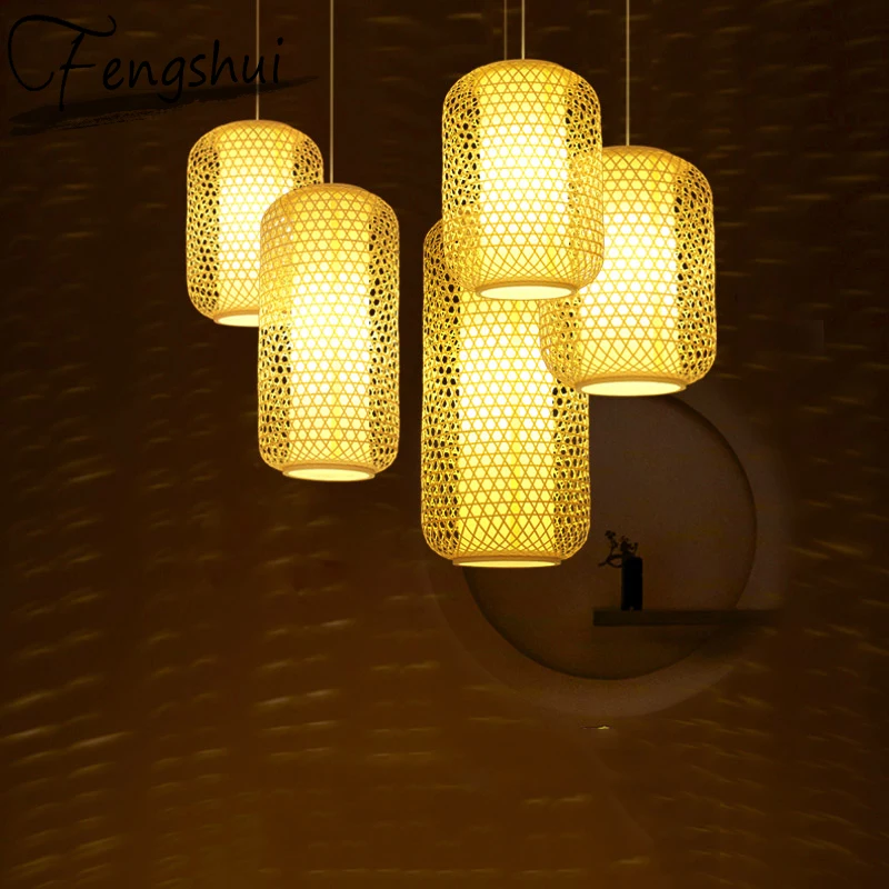 Chinese Style Bamboo Pendant Lights Lighting LED Light Fixture Pendant Lamp Dining Living Room Bedroom Kitchen Cafe Hanging Lamp
Chinese Style Bamboo Pendant Lights Lighting LED Light Fixture Pendant Lamp Dining Living Room Bedroom Kitchen Cafe Hanging Lamp