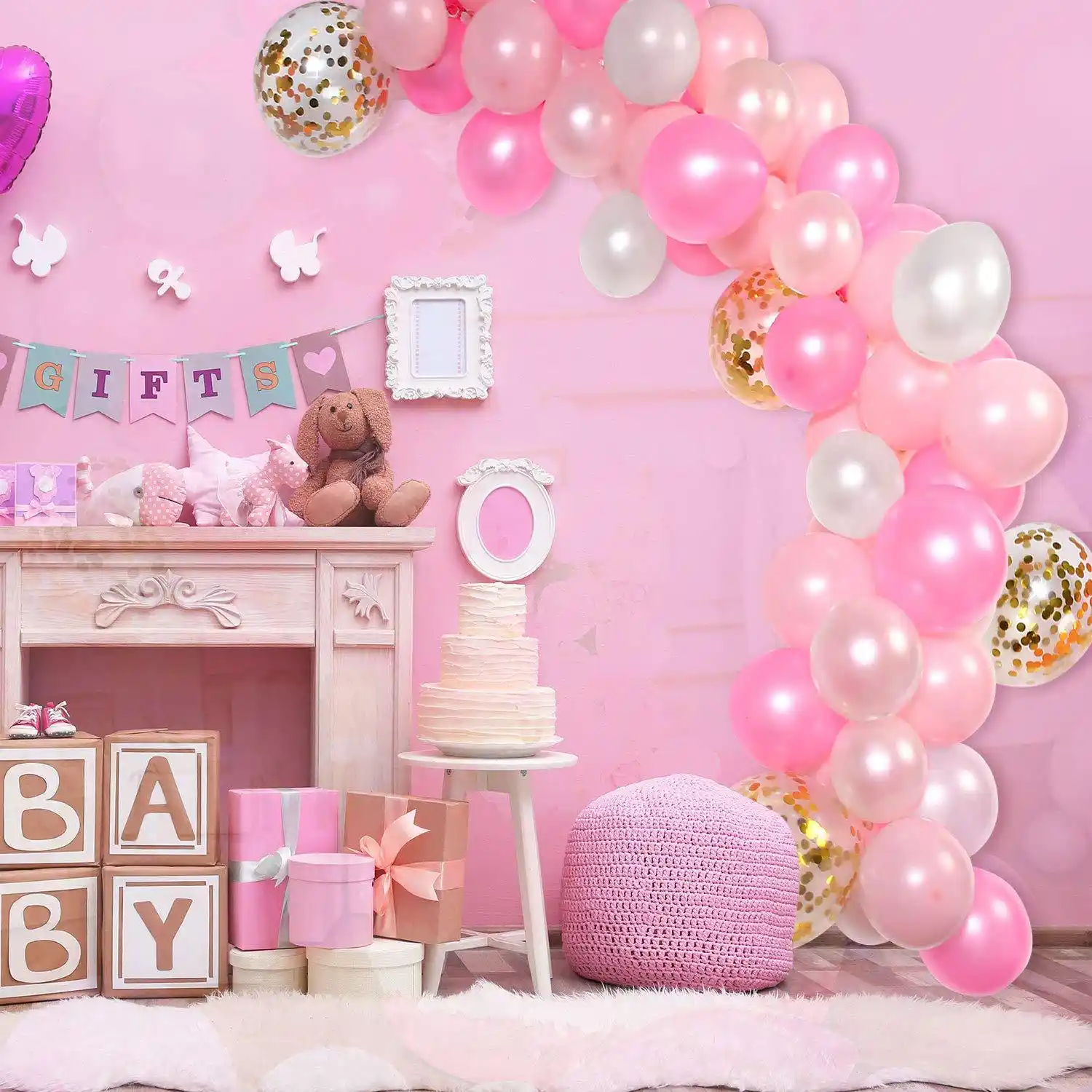 112pcs balloon set balloon garland wedding arch birthday party