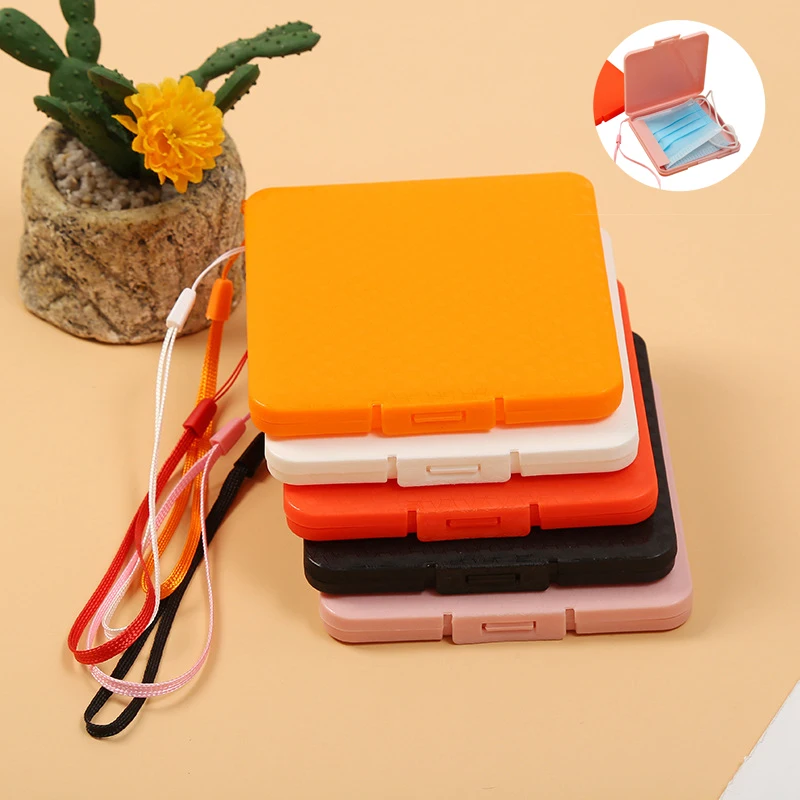 Colorful mask storage box New save masks box Student dustproof and waterproof mask storage bag desktop organizer containers
Colorful mask storage box New save masks box Student dustproof and waterproof mask storage bag desktop organizer containers