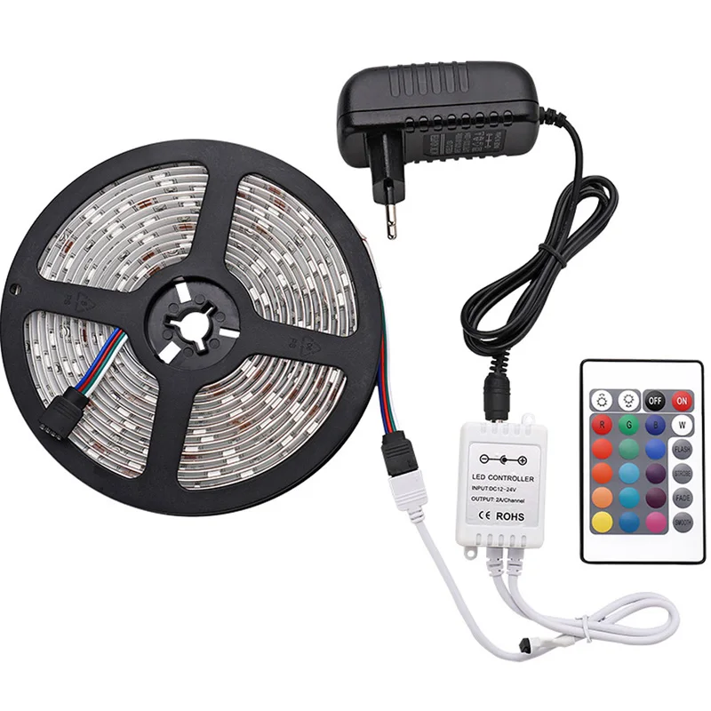 WIFI LED Strip 5050 RGB Ribbon 5M 10M Waterproof LED Tape Smart WIFI Light Controller Bluetooth IR Remote Music 12V Adapter
WIFI LED Strip 5050 RGB Ribbon 5M 10M Waterproof LED Tape Smart WIFI Light Controller Bluetooth IR Remote Music 12V Adapter