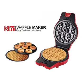 Protable 3 in 1 Mini Waffle Maker Machine for Individual Waffles Non-Stick M2EE
Protable 3 in 1 Mini Waffle Maker Machine for Individual Waffles Non-Stick M2EE