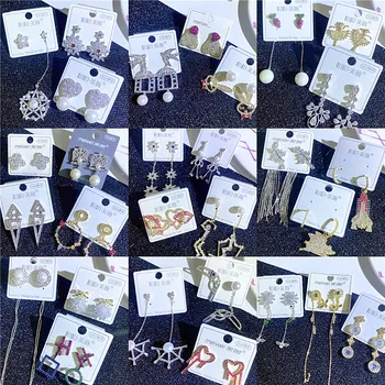 30 Pairs/lot fashion women earrings lot top quality jewelry earrings wholesale 201102-66 
30 Pairs/lot fashion women earrings lot top quality jewelry earrings wholesale 201102-66