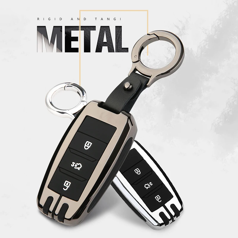 Zinc alloy+Silicone Protection Car Remote Fob key Case Cover For Changan Eado CS35 CS75 CS15 2018 Oushang A600 A800 Accessories
Zinc alloy+Silicone Protection Car Remote Fob key Case Cover For Changan Eado CS35 CS75 CS15 2018 Oushang A600 A800 Accessories