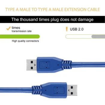 Mining Cable Portable Blue Solid 3FT/1M SuperSpeed Computer USB 3.0 Type A Male to Type A Male M/M M2M Extension Cable Cord Wire
Mining Cable Portable Blue Solid 3FT/1M SuperSpeed Computer USB 3.0 Type A Male to Type A Male M/M M2M Extension Cable Cord Wire