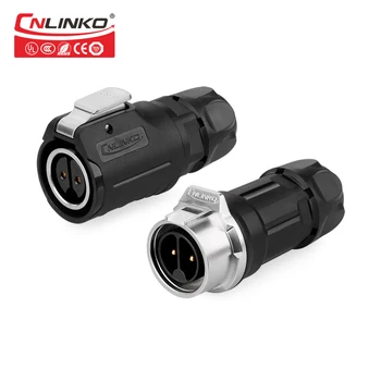 CNLINKO Circular IP67 Plug Sockets Automotive Electrical Connector M16 2 Pin Waterproof Cable Connectors 10A AC DC 400V Powercon
CNLINKO Circular IP67 Plug Sockets Automotive Electrical Connector M16 2 Pin Waterproof Cable Connectors 10A AC DC 400V Powercon