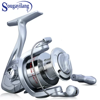 Sougayilang 1000-3000 Fishing Reels Speed 5.2:1 Gear Ratio Right/Left Hand Sea Fishing Reel Saltwater Freshwater Spinning Reel
Sougayilang 1000-3000 Fishing Reels Speed 5.2:1 Gear Ratio Right/Left Hand Sea Fishing Reel Saltwater Freshwater Spinning Reel