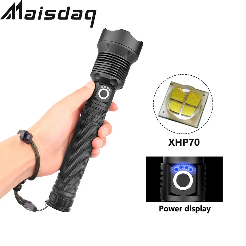 USB Powerful xhp70 Flashlight Torch Super Bright Lamp Rechargeable Zoom LED Tactical Torch xhp70 xhp50 18650 or 26650 battery
USB Powerful xhp70 Flashlight Torch Super Bright Lamp Rechargeable Zoom LED Tactical Torch xhp70 xhp50 18650 or 26650 battery