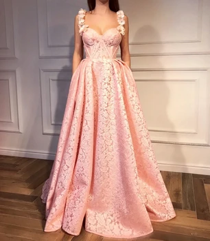 Pink Muslim Evening Dresses 2019 A-line Sweetheart Lace Flowers Beaded Islamic Dubai Saudi Arabia Long Evening Gown Prom
Pink Muslim Evening Dresses 2019 A-line Sweetheart Lace Flowers Beaded Islamic Dubai Saudi Arabia Long Evening Gown Prom