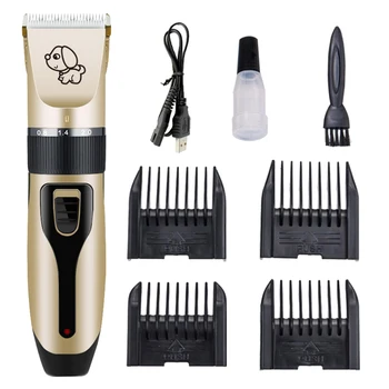 Pet Grooming Clipper Kits, Low noise for Dog and Cat, Rechargeable Cordless Electric Queit Clippers Set
Pet Grooming Clipper Kits, Low noise for Dog and Cat, Rechargeable Cordless Electric Queit Clippers Set