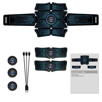EMS Abdominal Muscle Stimulator Trainer Smart Massage Fitness Equipment Body Slimming Muscle Stimulator Trainer 
EMS Abdominal Muscle Stimulator Trainer Smart Massage Fitness Equipment Body Slimming Muscle Stimulator Trainer