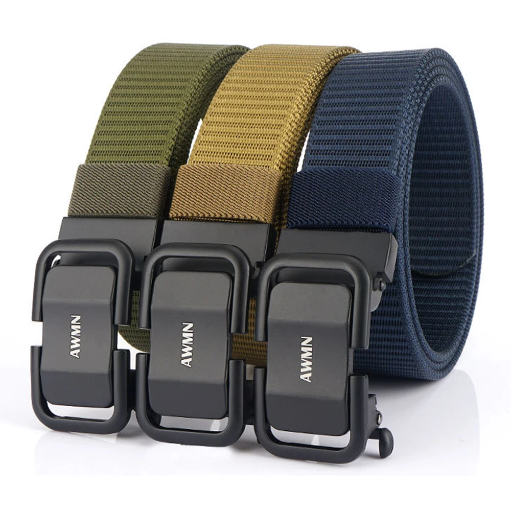 New Nylon Canvas Belt for Man Woman, Convenient Automatic Buckle Tactical Belt Military Army Waist Belt Outdoor Accessories
New Nylon Canvas Belt for Man Woman, Convenient Automatic Buckle Tactical Belt Military Army Waist Belt Outdoor Accessories