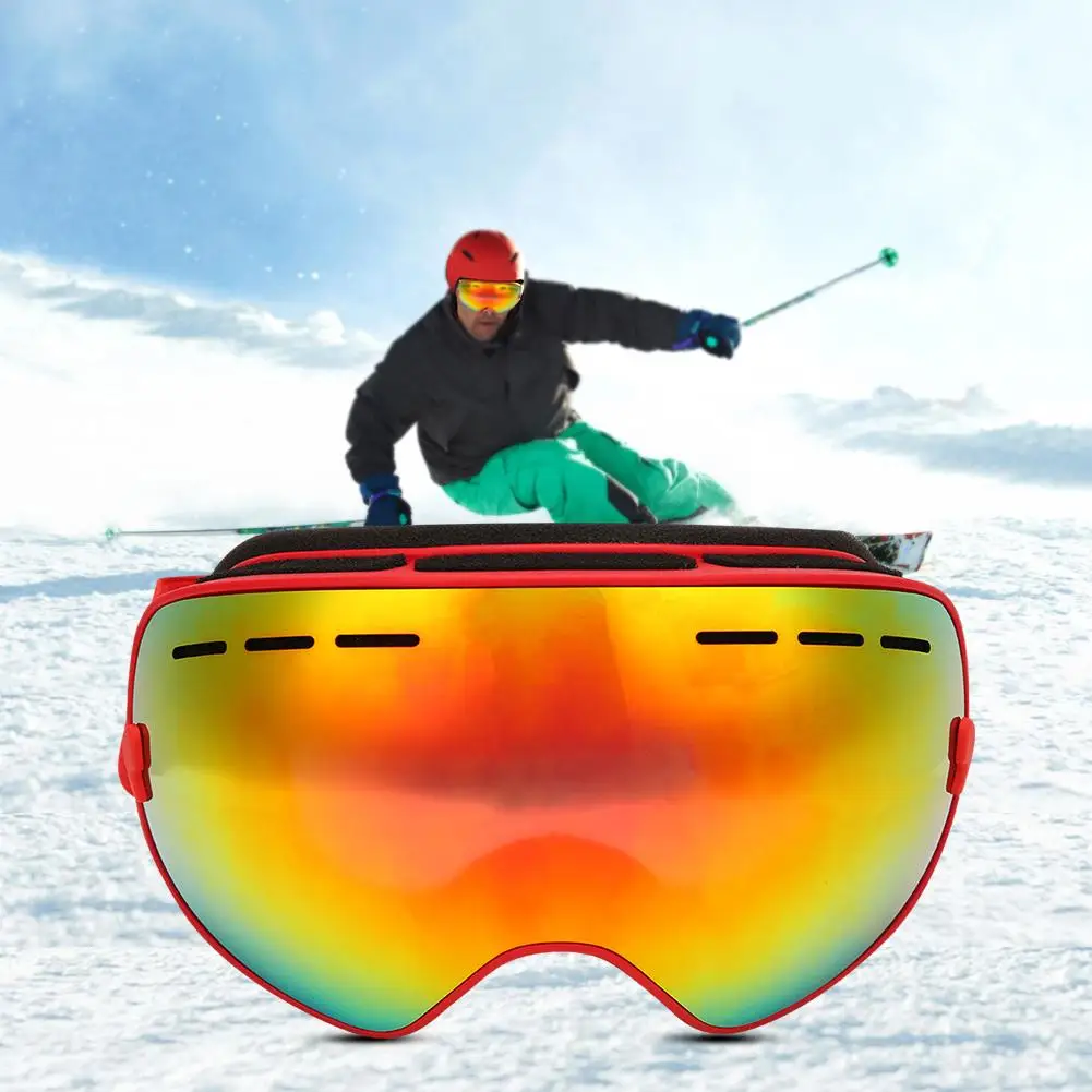 ski goggles double layers anti-fog big ski Protection mask glasses skiing Snowboard snow men women snowboard glass
ski goggles double layers anti-fog big ski Protection mask glasses skiing Snowboard snow men women snowboard glass