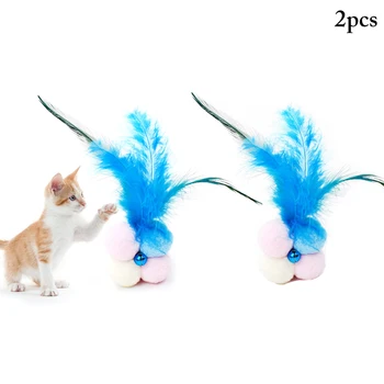 Cat Toy Feather Cat Catching Ball Stretch Cotton Glutinous Rice Ball Fun Biting Cat Toy Cat Interactive Cat Play Toy For Kittens
Cat Toy Feather Cat Catching Ball Stretch Cotton Glutinous Rice Ball Fun Biting Cat Toy Cat Interactive Cat Play Toy For Kittens
