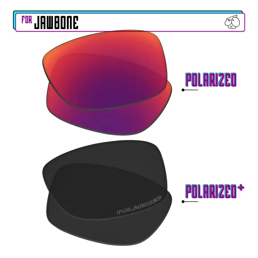 EZReplace Polarized Replacement Lenses for - Oakley Jawbone Sunglasses - BlackPPlus-MidnightP
EZReplace Polarized Replacement Lenses for - Oakley Jawbone Sunglasses - BlackPPlus-MidnightP