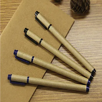 Simple Environmental Protection Business Kraft Paper Tube Gel Pen Creative Signature Pen Business Office Student Stationery
Simple Environmental Protection Business Kraft Paper Tube Gel Pen Creative Signature Pen Business Office Student Stationery