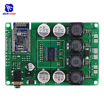 diymore Bluetooth 5.0 Receiver Amplifier Module TPA3118 Amplifier Audio Stereo Board 2x30W / 2x20W with AUX Audio Input for Car
diymore Bluetooth 5.0 Receiver Amplifier Module TPA3118 Amplifier Audio Stereo Board 2x30W / 2x20W with AUX Audio Input for Car