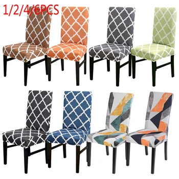 1/2/4/6pcs Spandex Elastic Printing Dining Chair Slipcover Modern Removable Anti-dirty Kitchen Seat Case Stretch Chair Cover
1/2/4/6pcs Spandex Elastic Printing Dining Chair Slipcover Modern Removable Anti-dirty Kitchen Seat Case Stretch Chair Cover