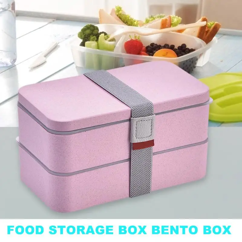 1200mL Student Lunch Box Microwave Tableware Double-layer Wheat Straw Lunch Keep Warm Food Tableware Durable Supplies
1200mL Student Lunch Box Microwave Tableware Double-layer Wheat Straw Lunch Keep Warm Food Tableware Durable Supplies