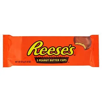 Hershey's Reeses Peanut Butter Cups 51 g (Pack of 10)
Hershey's Reeses Peanut Butter Cups 51 g (Pack of 10)