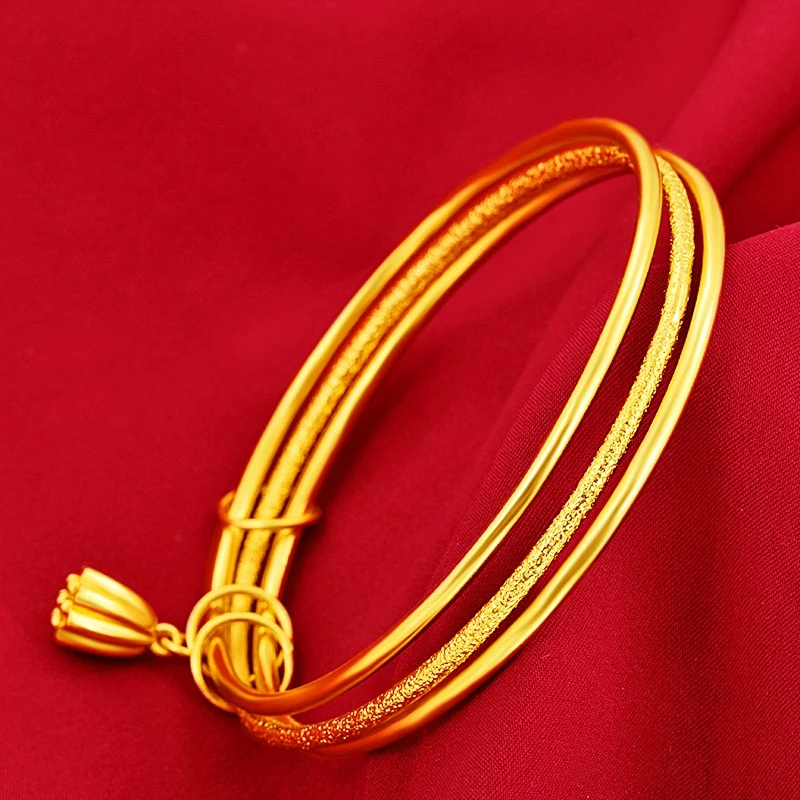 Unopen 3-Pieces Women Bangle Yellow Gold Filled Classic Thin Female Bracelet Gift
Unopen 3-Pieces Women Bangle Yellow Gold Filled Classic Thin Female Bracelet Gift