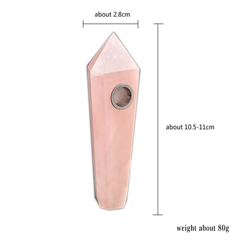 High-end Exquisite Pure Color Series Hand-Carved Quartz Crystal Tobacco Smoking Pipe
High-end Exquisite Pure Color Series Hand-Carved Quartz Crystal Tobacco Smoking Pipe