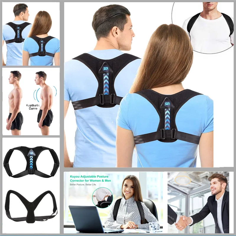 Bone Care Brace Support Belt Adjustable Back Posture Corrector Invisible Clavicle Spine Back Shoulder Lumbar Posture Correction
Bone Care Brace Support Belt Adjustable Back Posture Corrector Invisible Clavicle Spine Back Shoulder Lumbar Posture Correction