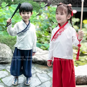Kids Boy Chinese Traditional Hanfu Tang Suit Baby Girl Dance Costume Japanese Kimono Haori Robe Trousers Kung Fu Uniform Set
Kids Boy Chinese Traditional Hanfu Tang Suit Baby Girl Dance Costume Japanese Kimono Haori Robe Trousers Kung Fu Uniform Set