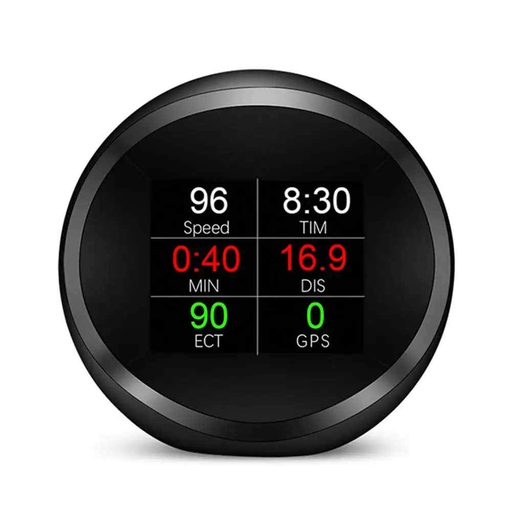 China Newest P11 OBD2+GPS Multifunctional Dual System Smart Digital Car Head-up displaySpeed Speedometer Hud Display Gauge
China Newest P11 OBD2+GPS Multifunctional Dual System Smart Digital Car Head-up displaySpeed Speedometer Hud Display Gauge