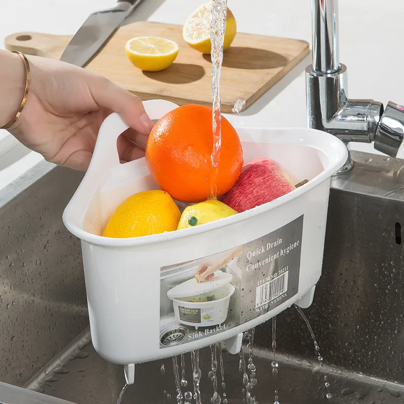 Sink Plastic Triangle Fruit And Vegetable Drain Basket Hollowed Out Kitchen Waste Residue Filter Kitchen Bowl Brush Shelf
Sink Plastic Triangle Fruit And Vegetable Drain Basket Hollowed Out Kitchen Waste Residue Filter Kitchen Bowl Brush Shelf