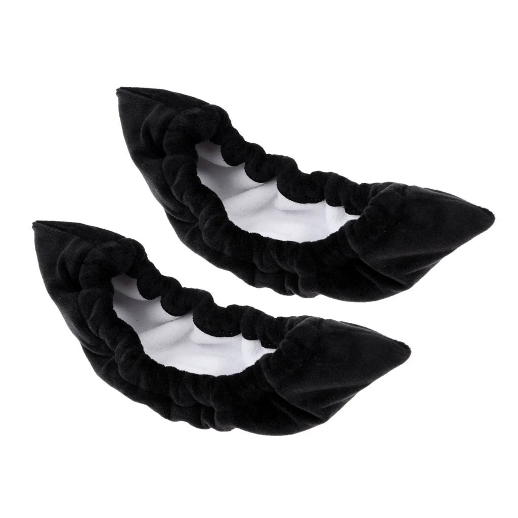 1 Pair Terry Cloth Ice Hockey Figure Skate Blade Guards Protector Covers 1 Pair Terry Cloth Ice Hockey Figure Skate Blade Guards Protector Covers