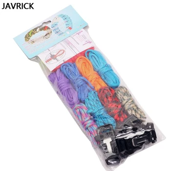 1 Set Paracord Bracelet Kit Parachute Cord DIY Weaving Craft Tool Kit with Buckles Survival Paracord Combo Crafting Kit
1 Set Paracord Bracelet Kit Parachute Cord DIY Weaving Craft Tool Kit with Buckles Survival Paracord Combo Crafting Kit