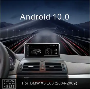 IPS 4G+64G Android 10.0 player 4G LTE for BMW X3 E83 (2004-2009) Car GPS player GPS Navi Screen WIFI Google Carplay Idrive
IPS 4G+64G Android 10.0 player 4G LTE for BMW X3 E83 (2004-2009) Car GPS player GPS Navi Screen WIFI Google Carplay Idrive