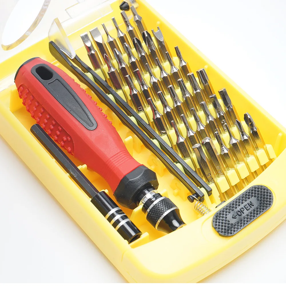 38 in 1 Screwdriver Set Mini Electric Precision Screwdriver for Iphone Huawei Tablet Ipad Home tool set screwdriver set
38 in 1 Screwdriver Set Mini Electric Precision Screwdriver for Iphone Huawei Tablet Ipad Home tool set screwdriver set