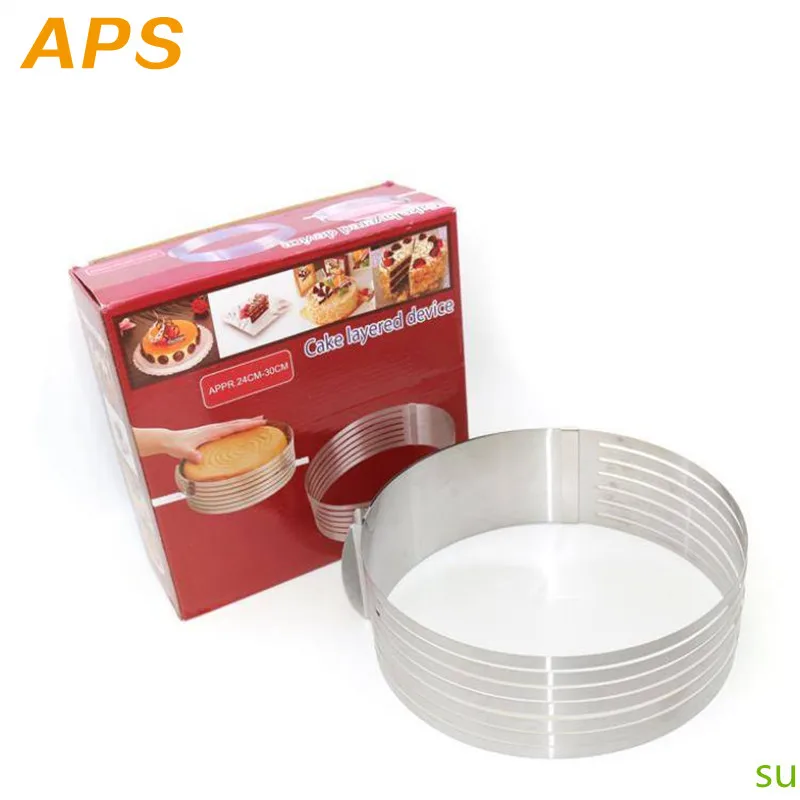 Adjustable Cake Cutter Slicer Stainless Steel Round Bread Cake Slicer Cutter Mold Cake Tools DIY Kitchen Baking Accessories
Adjustable Cake Cutter Slicer Stainless Steel Round Bread Cake Slicer Cutter Mold Cake Tools DIY Kitchen Baking Accessories