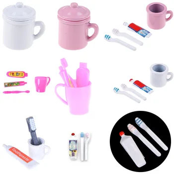 1:12 Dollhouse Miniature Mini Toothpaste Toothbrush Kitchen Furniture Toy Collectible Gift Miniature Toys
1:12 Dollhouse Miniature Mini Toothpaste Toothbrush Kitchen Furniture Toy Collectible Gift Miniature Toys