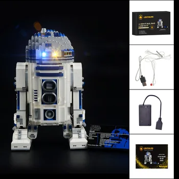Building Blocks LED Lighting Kit For Star Wars Series R2-D2 10225 (LED Included Only, No Kit)For Children Educational Toys Gift
