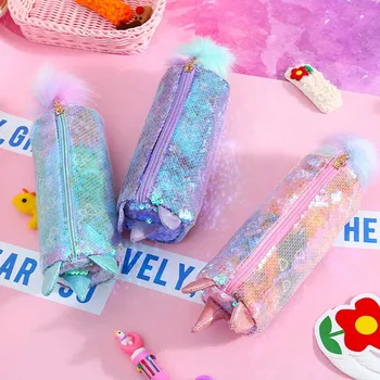2020 New Cute Colorful Pencil Pouch Sequin Pencil Bag Girls Unicorn School Supplies Pen Bag
2020 New Cute Colorful Pencil Pouch Sequin Pencil Bag Girls Unicorn School Supplies Pen Bag