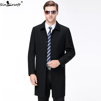 Authentic Men's Jacket 2020 New Spring And Autumn Middle-aged Men's Windbreaker Mid-length Casual Lapel Top Trench Long Coat Men
Authentic Men's Jacket 2020 New Spring And Autumn Middle-aged Men's Windbreaker Mid-length Casual Lapel Top Trench Long Coat Men