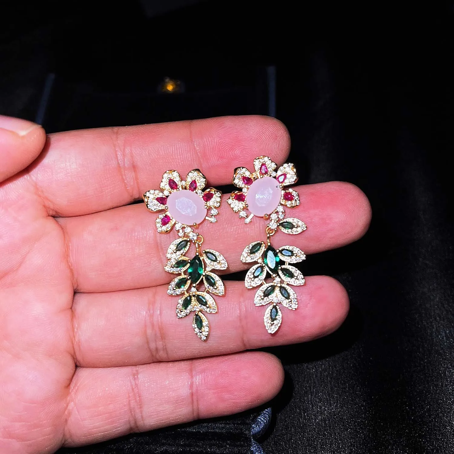 100% Real S925 Sterling Silver Natural Crystal Earring Fine Silver 925 Jewelry Aros Mujer Oreja Orecchini Drop Earrings Females
100% Real S925 Sterling Silver Natural Crystal Earring Fine Silver 925 Jewelry Aros Mujer Oreja Orecchini Drop Earrings Females