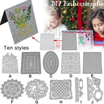 Cutout Pattern Card Series Greeting Card Album DIY Craft Cutting Die Creative Carbon Steel DIY Metal Cutting Die Embossing Die
Cutout Pattern Card Series Greeting Card Album DIY Craft Cutting Die Creative Carbon Steel DIY Metal Cutting Die Embossing Die